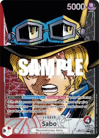 Sabo (Alternate Art) · 001