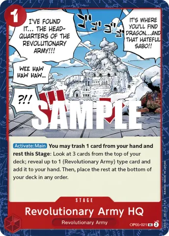 Revolutionary Army HQ · 021