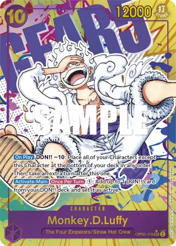 Monkey.D.Luffy (Alternate Art) · 119