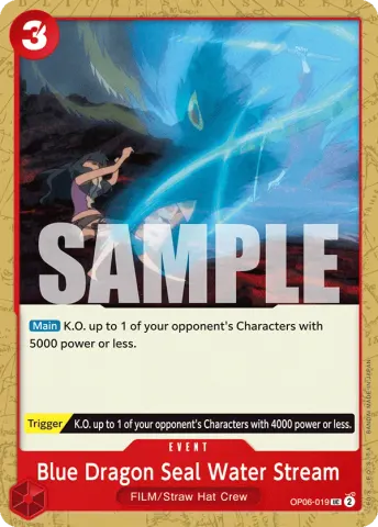 Blue Dragon Seal Water Stream · 019