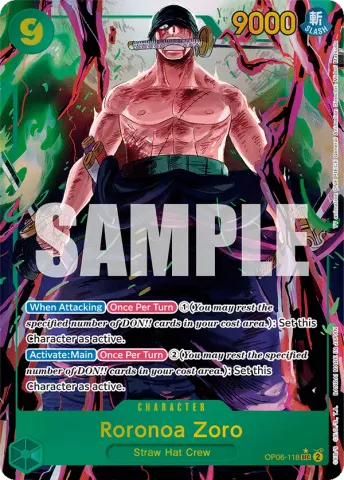 Roronoa Zoro (Alternate Art) · 118