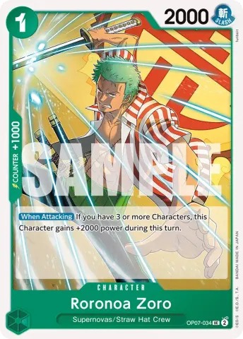 Roronoa Zoro · 034