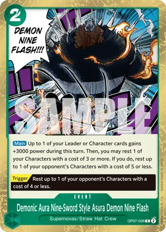 Demonic Aura Nine-Sword Style Asura Demon Nine Flash · 036