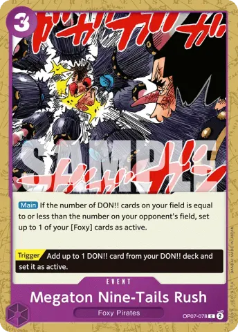 Megaton Nine-Tails Rush · 078