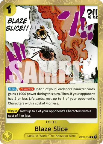 Blaze Slice · 116