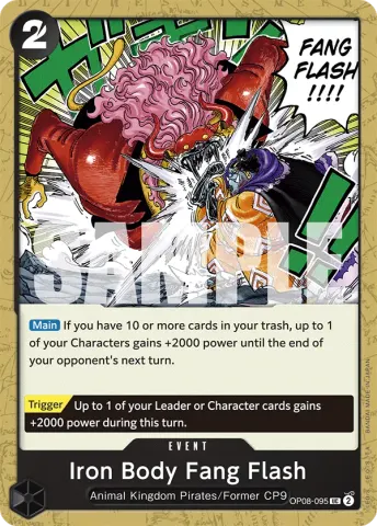 Iron Body Fang Flash · 095