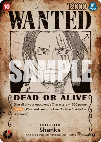 Shanks (Wanted Poster) · 004