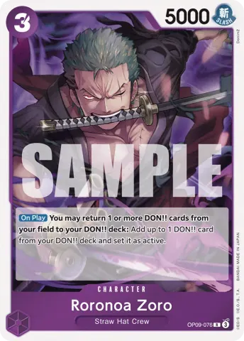 Roronoa Zoro · 076