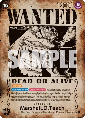 Marshall.D.Teach (Wanted Poster) · 093