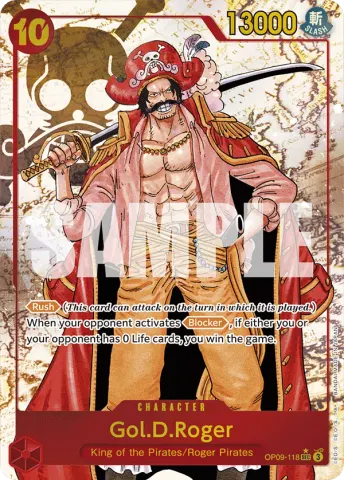 Gol.D.Roger (Alternate Art) · 118