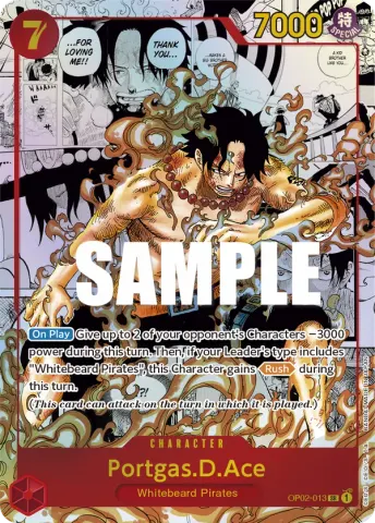 Portgas.D.Ace (Parallel) (Manga) (Alternate Art) · 013
