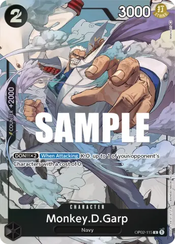 Monkey.D.Garp (Alternate Art) · 115