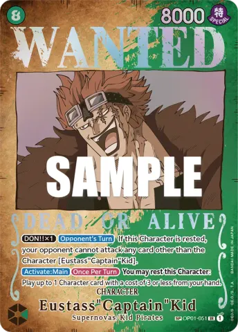 Eustass"Captain"Kid (Wanted Poster) · 051