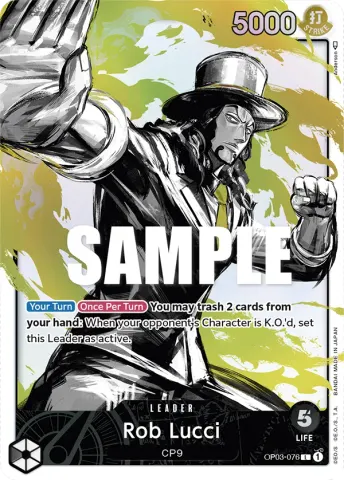 Rob Lucci (Alternate Art) · 076