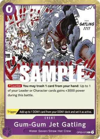 Gum-Gum Jet Gatling · 072