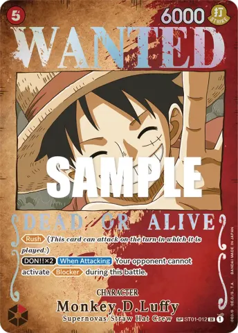 Monkey.D.Luffy (Wanted Poster) · 012