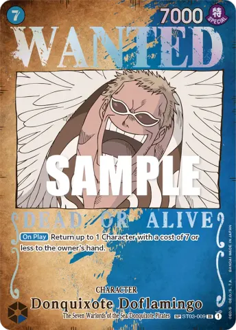 Donquixote Doflamingo (Wanted Poster) · 009