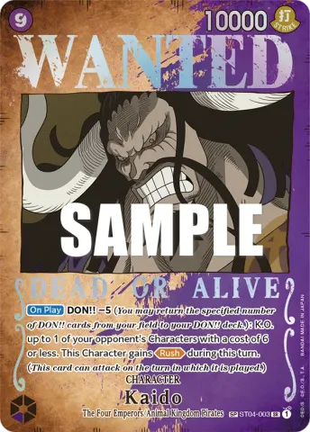 Kaido (Wanted Poster) · 003