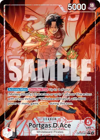 Portgas.D.Ace (Alternate Art) · 001