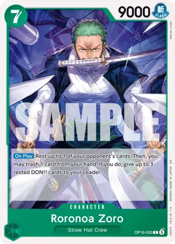 Roronoa Zoro · 035