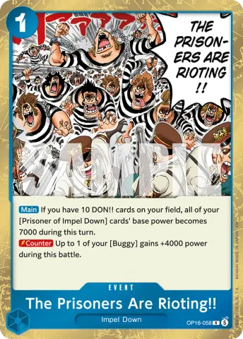 The Prisoners Are Rioting!! · 058