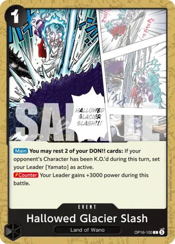 Hallowed Glacier Slash · 100