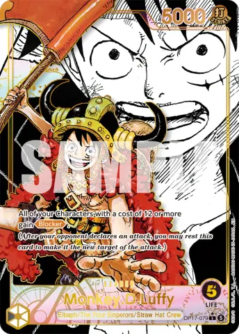 Monkey.D.Luffy (Super Leader Alternate Art) · 079