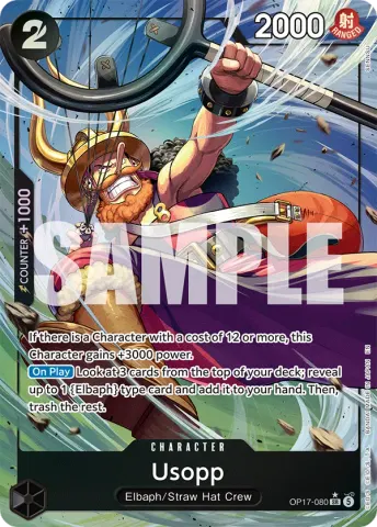 Usopp (Alternate Art) · 080