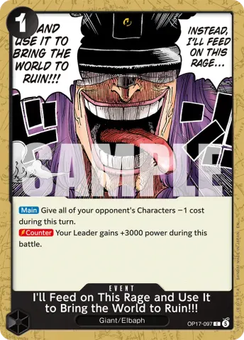 I'll Feed on This Rage and Use It to Bring the World to Ruin!!! · 097
