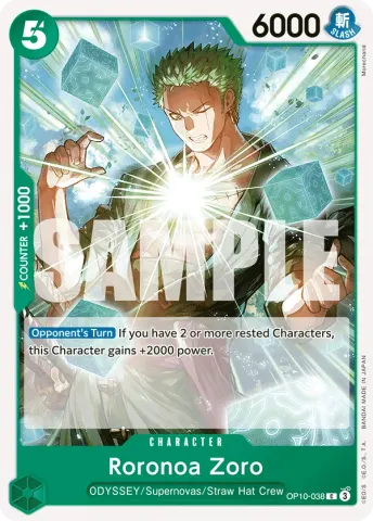 Roronoa Zoro · 038