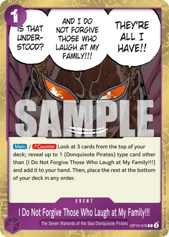 I Do Not Forgive Those Who Laugh at My Family!!! · 078