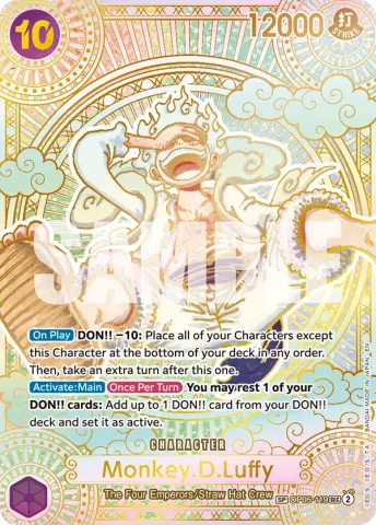 Monkey.D.Luffy (SP) (Gold) · 119