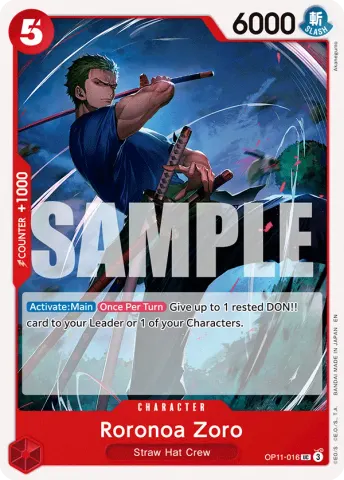 Roronoa Zoro · 016