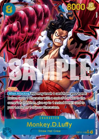 Monkey.D.Luffy (Alternate Art) · 118