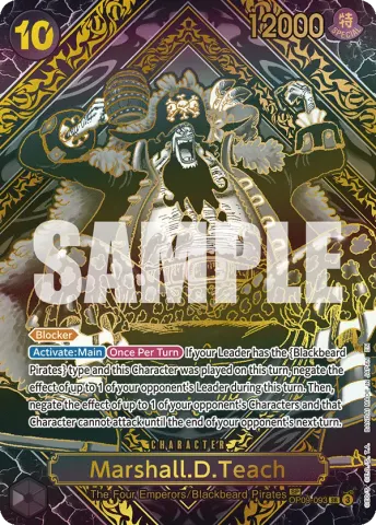 Marshall.D.Teach (SP) (Silver) · 093
