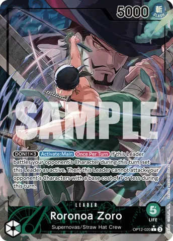 Roronoa Zoro (Alternate Art) · 020