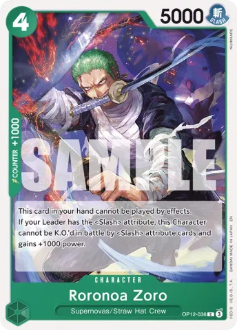Roronoa Zoro · 036