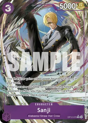 Sanji (Alternate Art) · 070