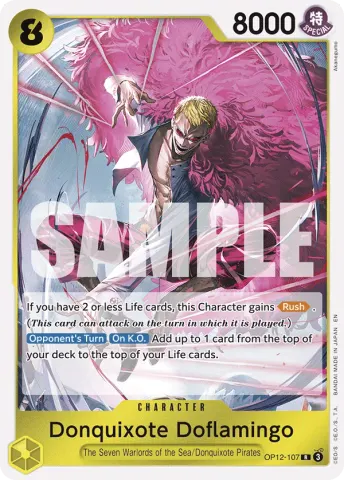 Donquixote Doflamingo · 107