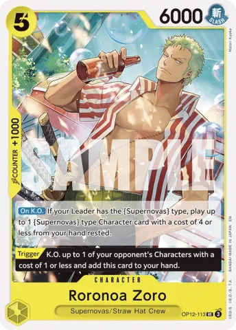 Roronoa Zoro · 113