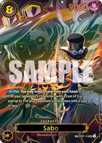 Sabo - OP07-118 (SP) · 118