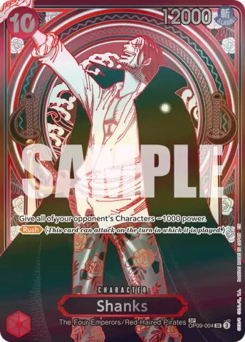 Shanks - OP09-004 (SP) (Silver) · 004