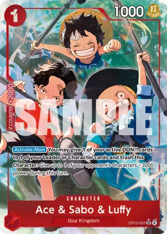 Ace & Sabo & Luffy (Alternate Art) · 007