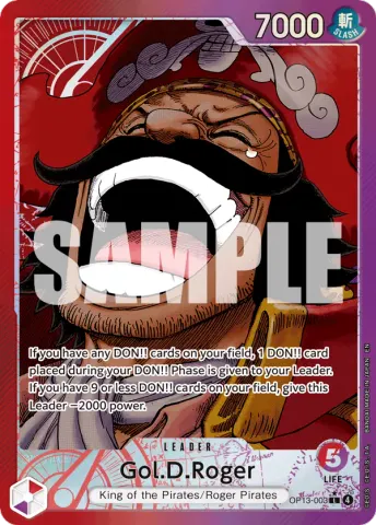 Gol.D.Roger (Alternate Art) · 003