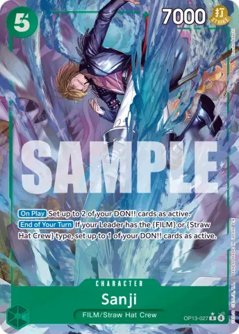 Sanji (Alternate Art) · 027