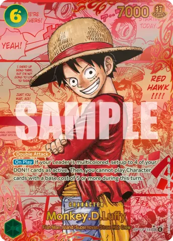 Monkey.D.Luffy (Red Super Alternate Art) · 118