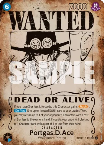 Portgas.D.Ace (Wanted Poster) · 119