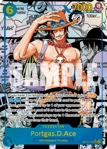 Portgas.D.Ace (Super Alternate Art) · 119