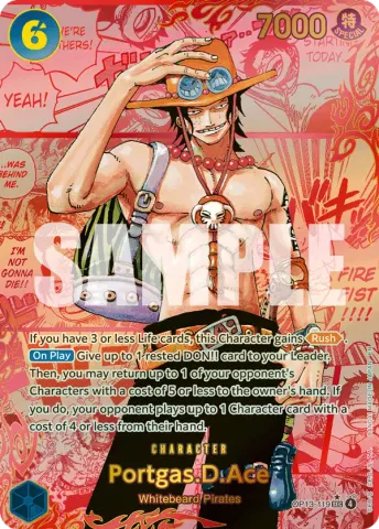 Portgas.D.Ace (Red Super Alternate Art) · 119