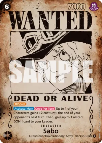 Sabo (Wanted Poster) · 120